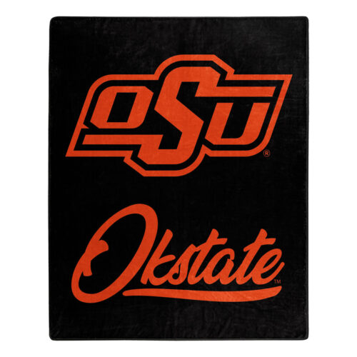 Oklahoma State Cowboys Blanket 50×60 Raschel Signature Design