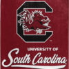 South Carolina Gamecocks Blanket 50×60 Raschel Signature Design