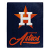 Houston Astros Blanket 50×60 Raschel Signature Design