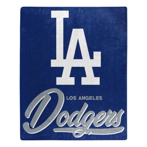 Los Angeles Dodgers Blanket 50×60 Raschel Signature Design