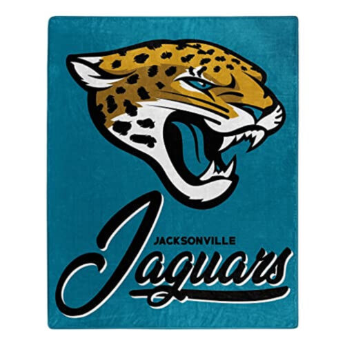 Jacksonville Jaguars Blanket 50×60 Raschel Signature Design