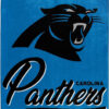 Carolina Panthers Blanket 50×60 Raschel Signature Design