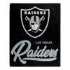 Las Vegas Raiders Blanket 50×60 Raschel Signature Design