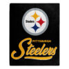 Pittsburgh Steelers Blanket 50×60 Raschel Signature Design