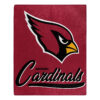 Arizona Cardinals Blanket 50×60 Raschel Signature Design