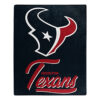 Houston Texans Blanket 50×60 Raschel Signature Design