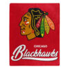 Chicago Blackhawks Blanket 50×60 Raschel Signature Design