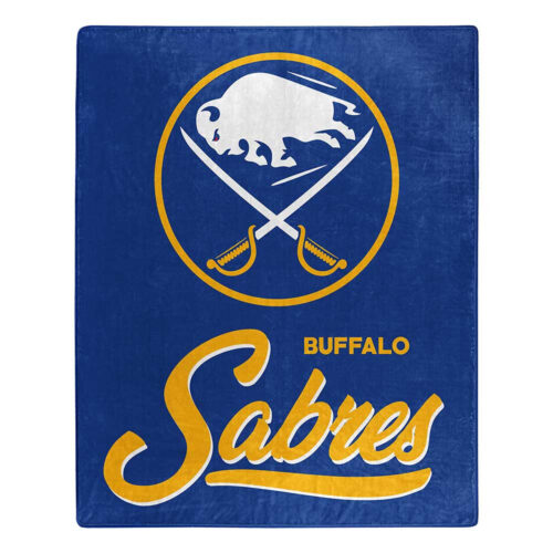 Buffalo Sabres Blanket 50×60 Raschel Signature Design