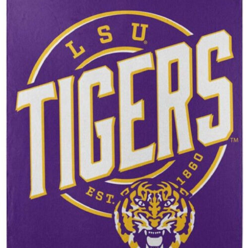 LSU Tigers Blanket 50×60 Fleece Campaign Design