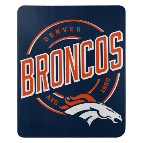 Denver Broncos Blanket 50×60 Fleece Campaign Design