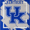 Kentucky Wildcats Blanket 46×60 Micro Raschel Dimensional Design Rolled