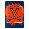 Virginia Cavaliers Blanket 46×60 Micro Raschel Dimensional Design Rolled