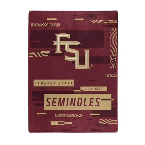 Florida State Seminoles Blanket 60×80 Raschel Digitize Design