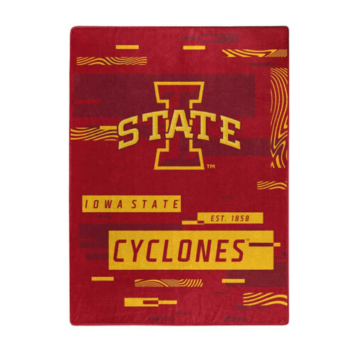 Iowa State Cyclones Blanket 60×80 Raschel Digitize Design