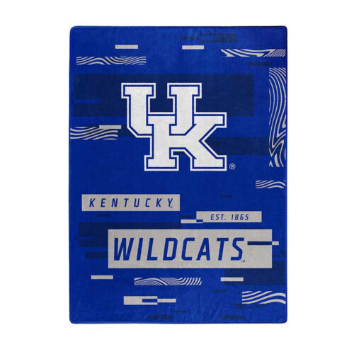 Kentucky Wildcats Blanket 60×80 Raschel Digitize Design