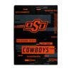 Oklahoma State Cowboys Blanket 60×80 Raschel Digitize Design