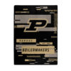 Purdue Boilermakers Blanket 60×80 Raschel Digitize Design