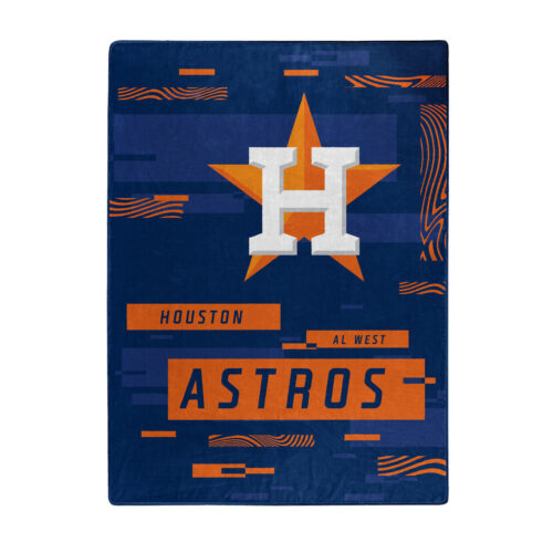 Houston Astros Blanket 60×80 Raschel Digitize Design