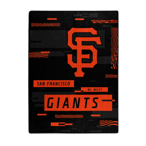 San Francisco Giants Blanket 60×80 Raschel Digitize Design