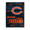 Chicago Bears Blanket 60×80 Raschel Digitize Design