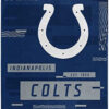 Indianapolis Colts Blanket 60×80 Raschel Digitize Design