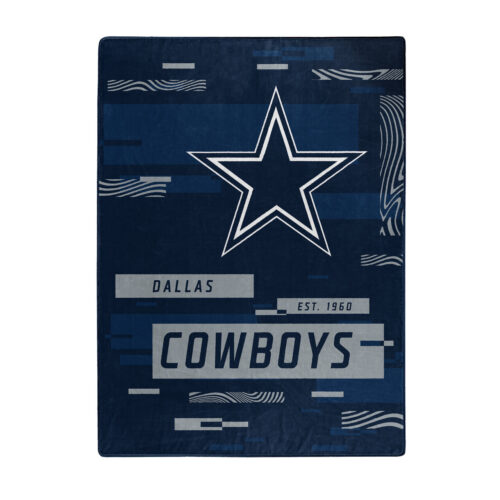 Dallas Cowboys Blanket 60×80 Raschel Digitize Design