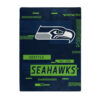 Seattle Seahawks Blanket 60×80 Raschel Digitize Design