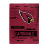 Arizona Cardinals Blanket 60×80 Raschel Digitize Design