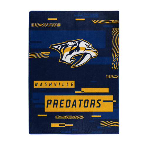 Nashville Predators Blanket 60×80 Raschel Digitize Design Special Order