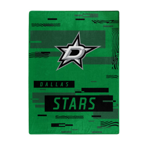 Dallas Stars Blanket 60×80 Raschel Digitize Design