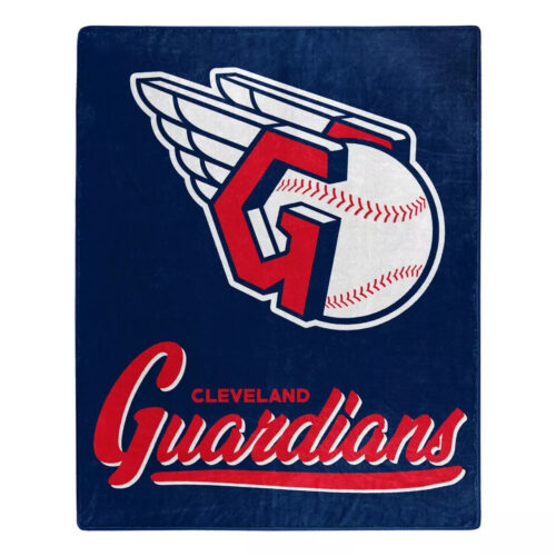 Cleveland Guardians Blanket 50×60 Raschel Signature Design