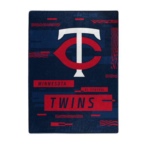 Minnesota Twins Blanket 60×80 Raschel Digitize Design