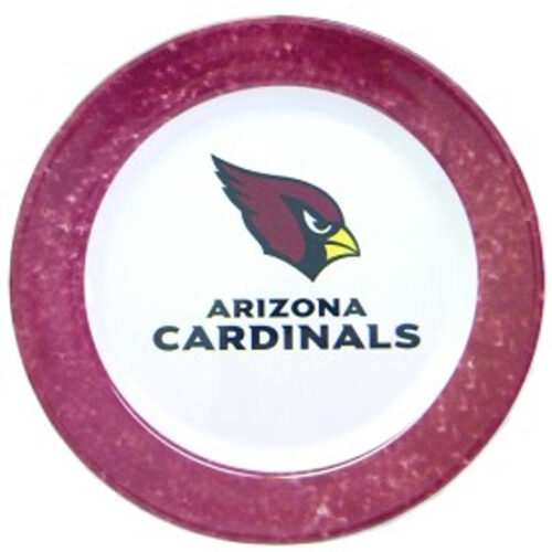 Arizona Cardinals Dinner Plate Set 4 Piece CO