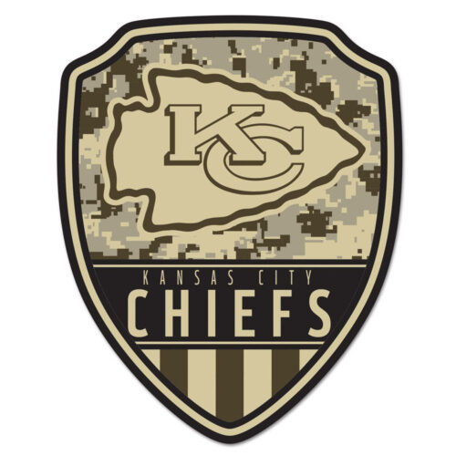 Kansas City Chiefs Sign Wood 11×14 Shield Shape