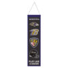 Baltimore Ravens Banner Wool 8×32 Heritage Evolution Design