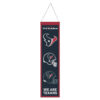 Houston Texans Banner Wool 8×32 Heritage Evolution Design