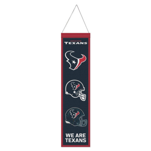 Houston Texans Banner Wool 8×32 Heritage Evolution Design