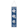 Indianapolis Colts Banner Wool 8×32 Heritage Evolution Design