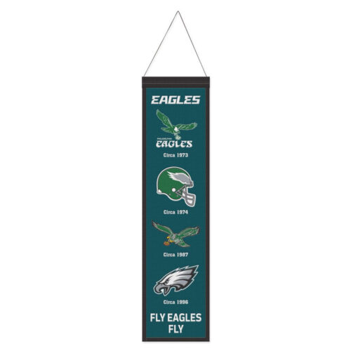 Philadelphia Eagles Banner Wool 8×32 Heritage Evolution Design