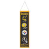 Pittsburgh Steelers Banner Wool 8×32 Heritage Evolution Design