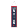 Boston Red Sox Banner Wool 8×32 Heritage Slogan Design – Special Order