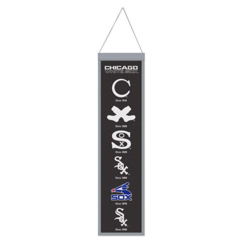 Chicago White Sox Banner Wool 8×32 Heritage Evolution Design