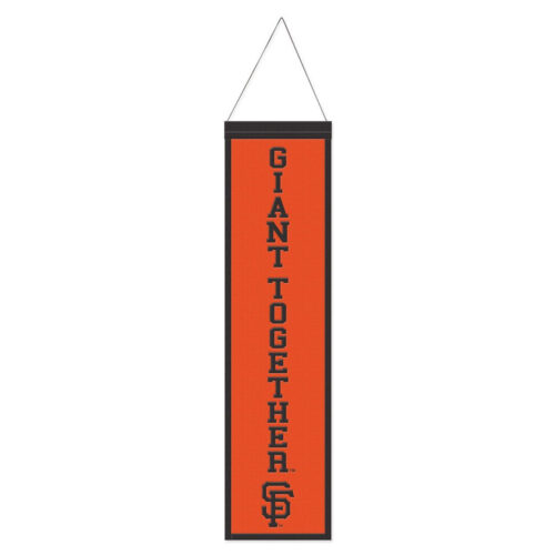 San Francisco Giants Banner Wool 8×32 Heritage Slogan Design – Special Order