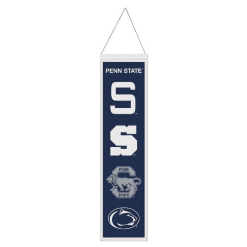 Penn State Nittany Lions Banner Wool 8×32 Heritage Evolution Design