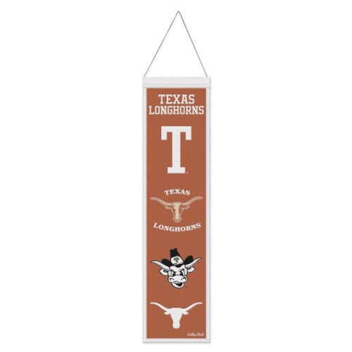 Texas Longhorns Banner Wool 8×32 Heritage Evolution Design