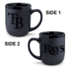 Tampa Bay Rays Coffee Mug 17oz Matte Black