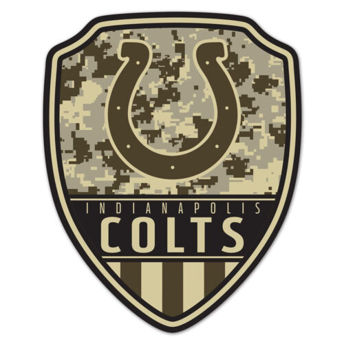 Indianapolis Colts Sign Wood 11×14 Shield Shape