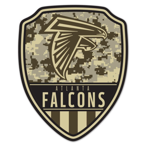 Atlanta Falcons Sign Wood 11×14 Shield Shape