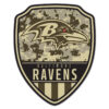 Baltimore Ravens Sign Wood 11×14 Shield Shape