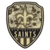 New Orleans Saints Sign Wood 11×14 Shield Shape